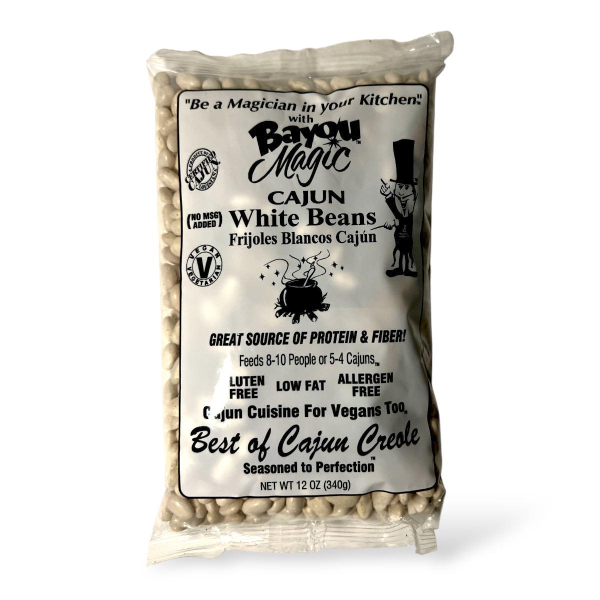 BAYOU MAGIC CAJUN WHITE BEANS 12OZ