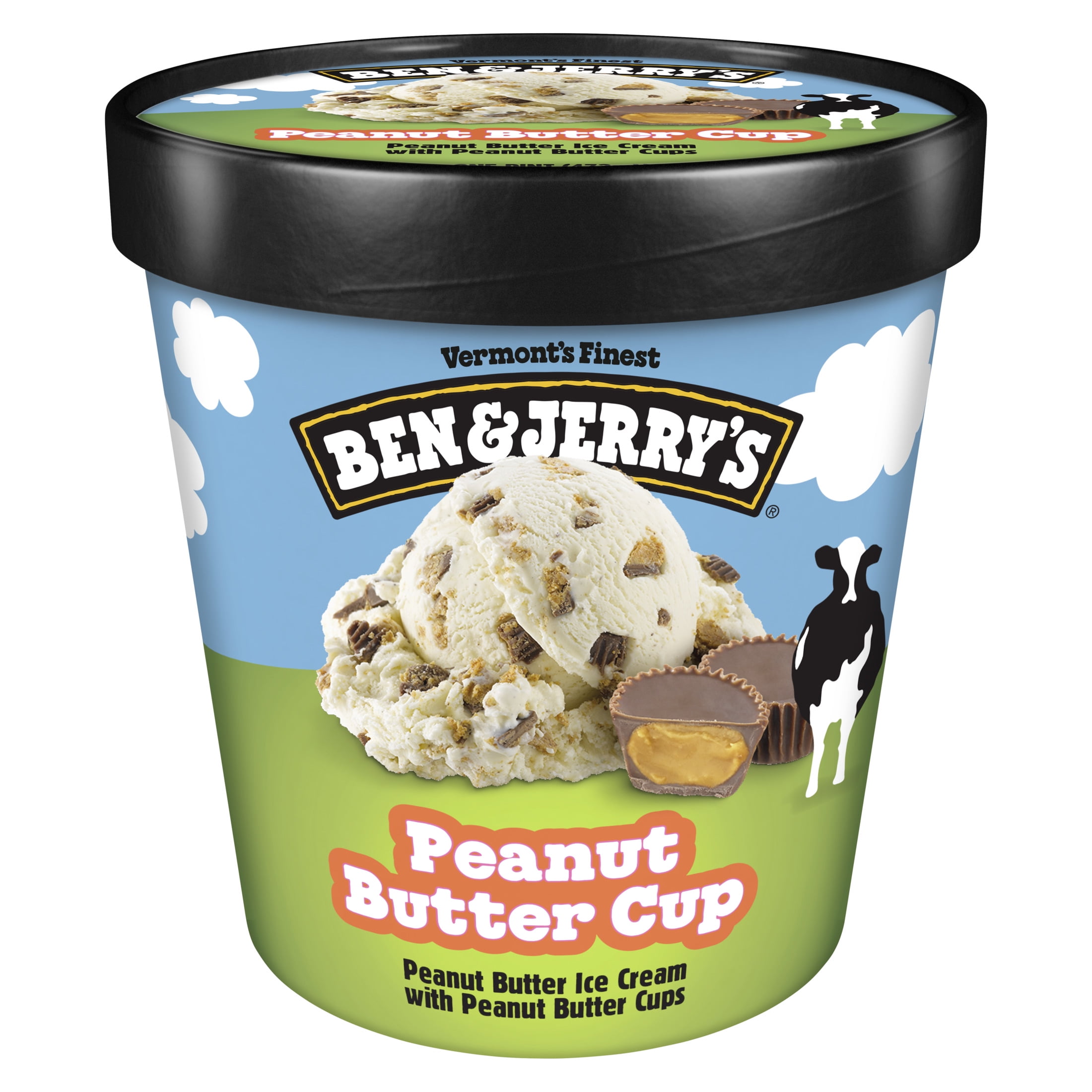 BEN & JERRYS PEANUT BUTTER CUP 1PINT