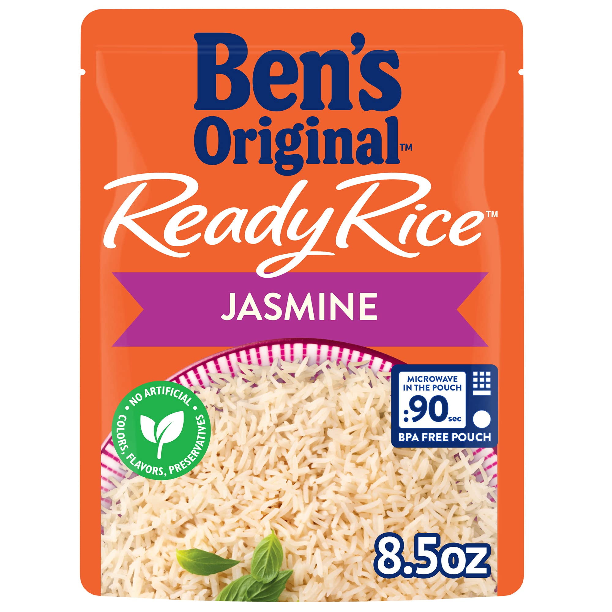 BENS ORIGINAL READY RICE JASMINE 8.5OZ