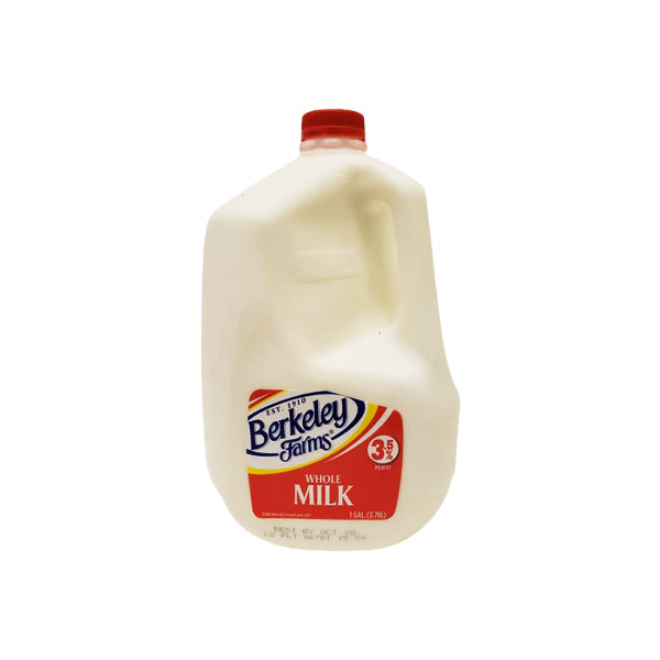 BERKELEY FARMS WHOLE MILK 1GAL