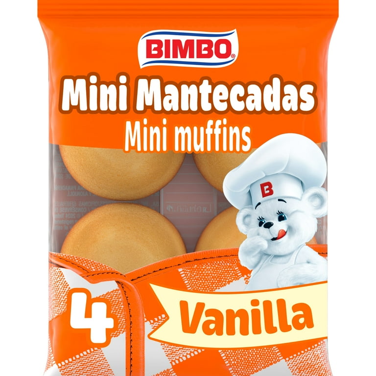 BIMBO VANILLA MINI MUFFINS 4.41OZ