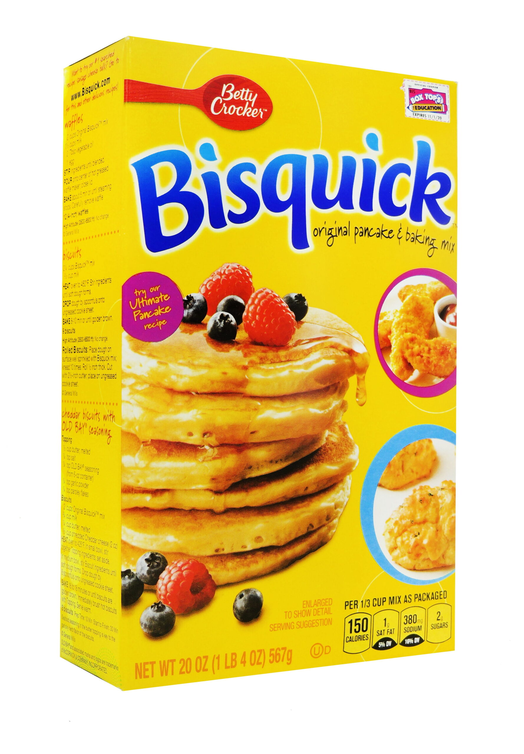 BISQUICK PANCAKE & BAKING MIX 20OZ