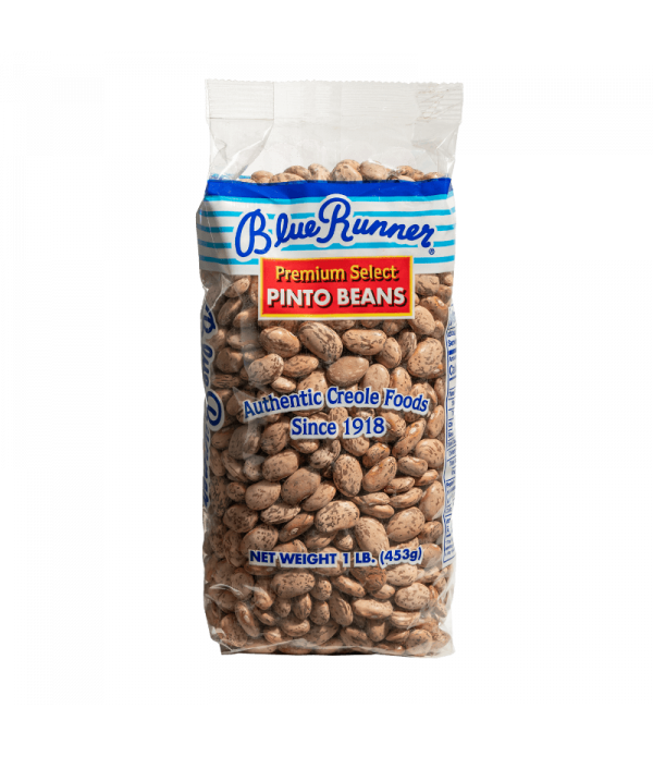 BLUE RUNNER PINTO BEANS 1LB