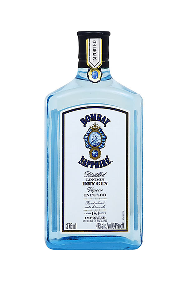 BOMBAY SAPPHIRE LONDON DRY GIN 375ML