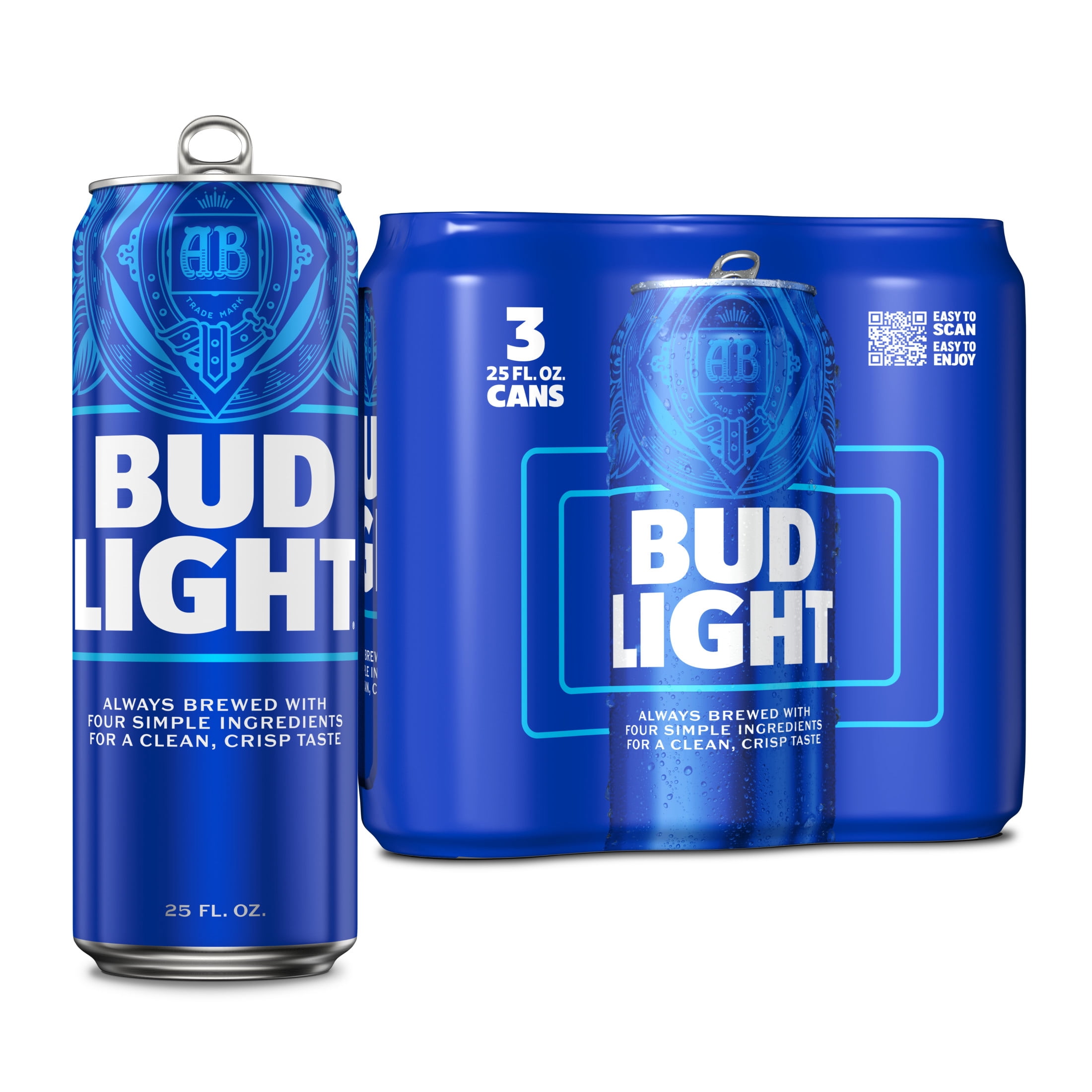BUD LIGHT CAN 3P