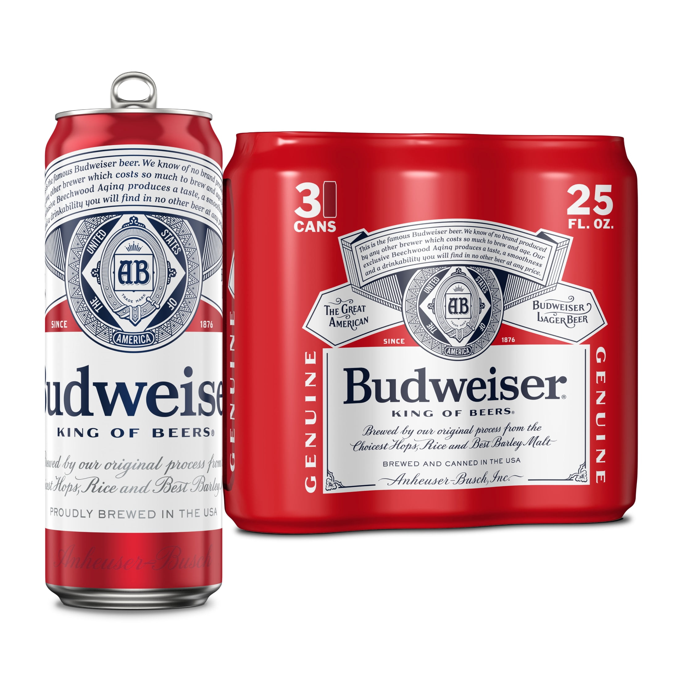 BUDWEISER CAN 3P