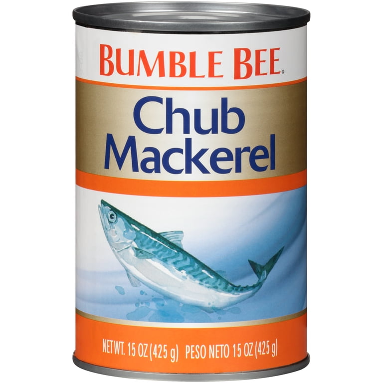BUMBLE BEE CHUB MACKEREL 15OZ