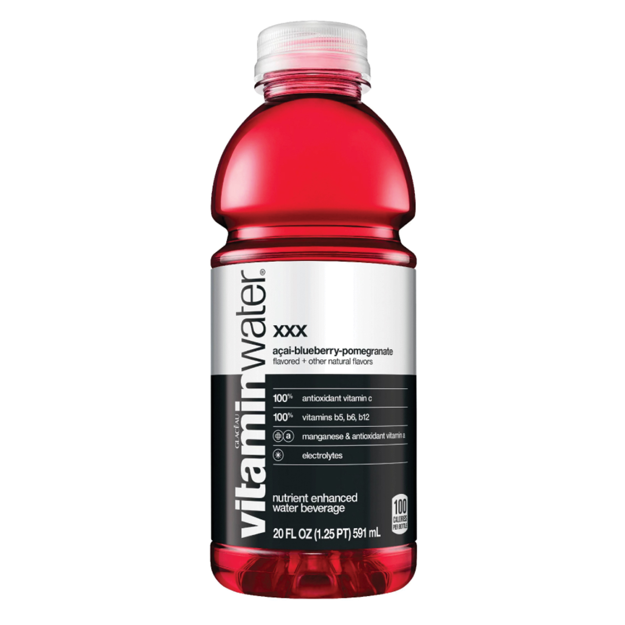 VITAMIN WATER XXX BLUEBERRY 20OZ