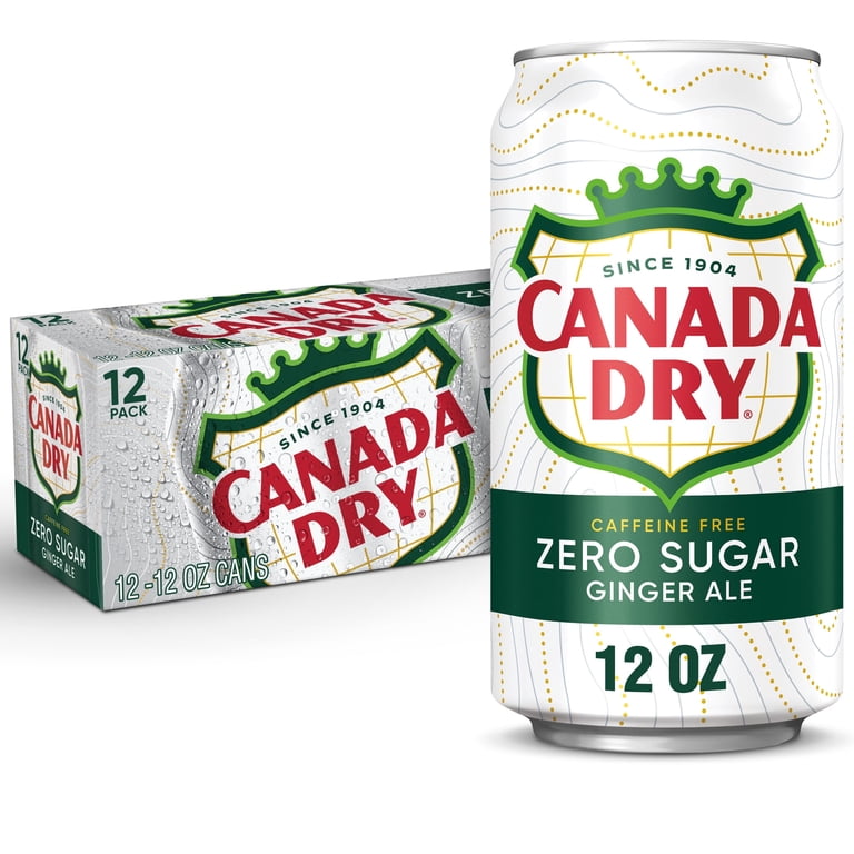 CANADA DRY ZERO SUGAR 12P