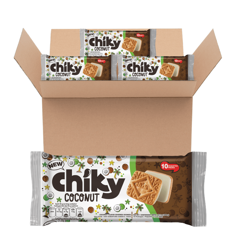 CHIKY COOKIES COCONUT 14OZ