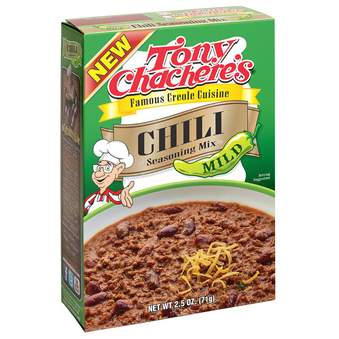 TONY CHARACHERES CHILI MILD MIX 2.5OZ