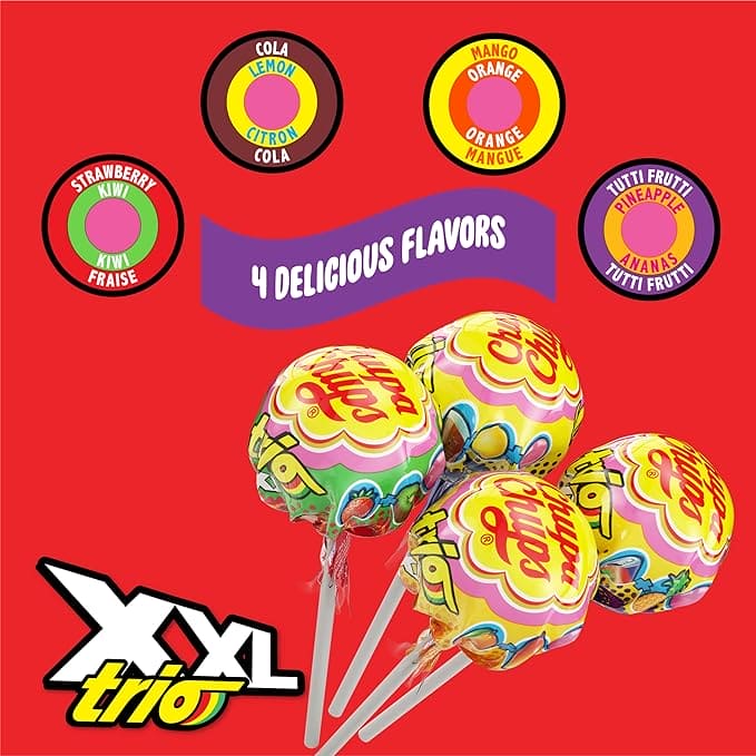 CHUPA CHUPS XXXL TRIO LOLLIPOPS