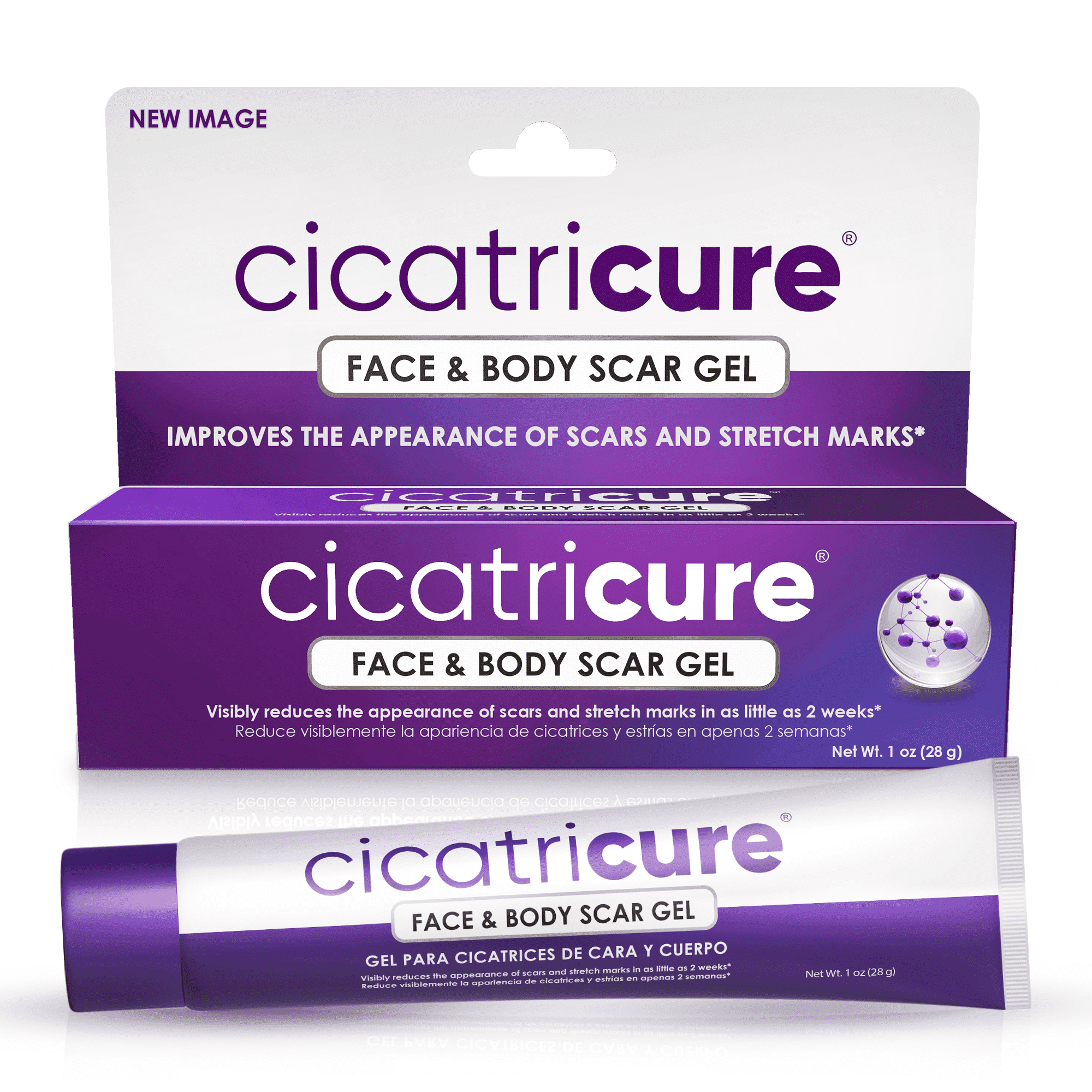 CICATRICURE FACE & BODY SCAR GEL 1OZ