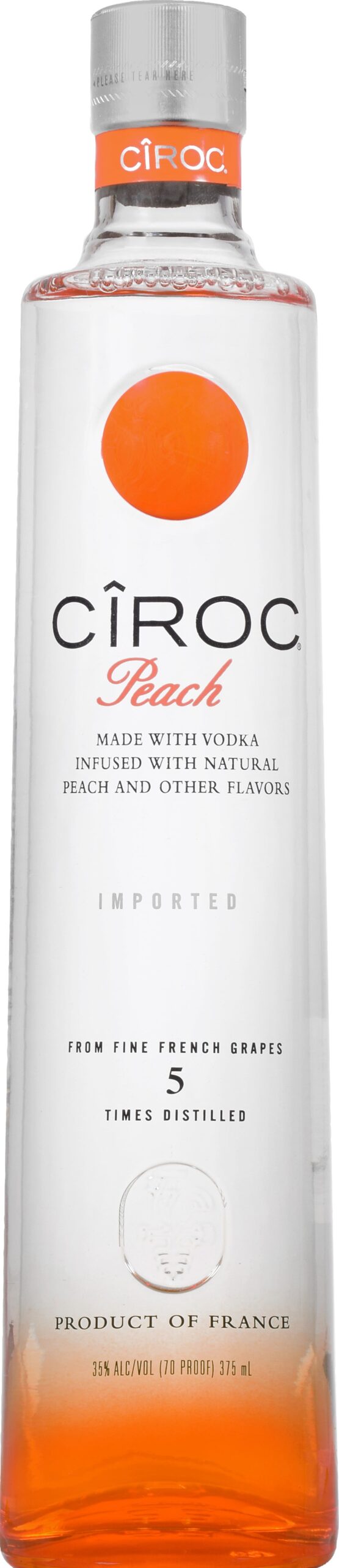 CIROC VODKA PEACH 375ML