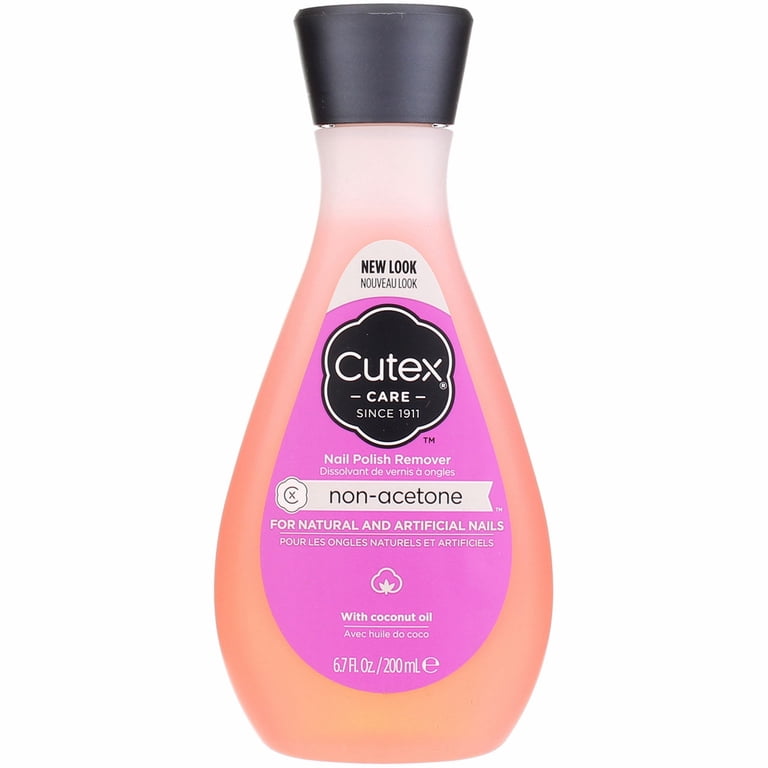CUTEX NAIL POLISH REMOVER NON ACETONE 6.7OZ