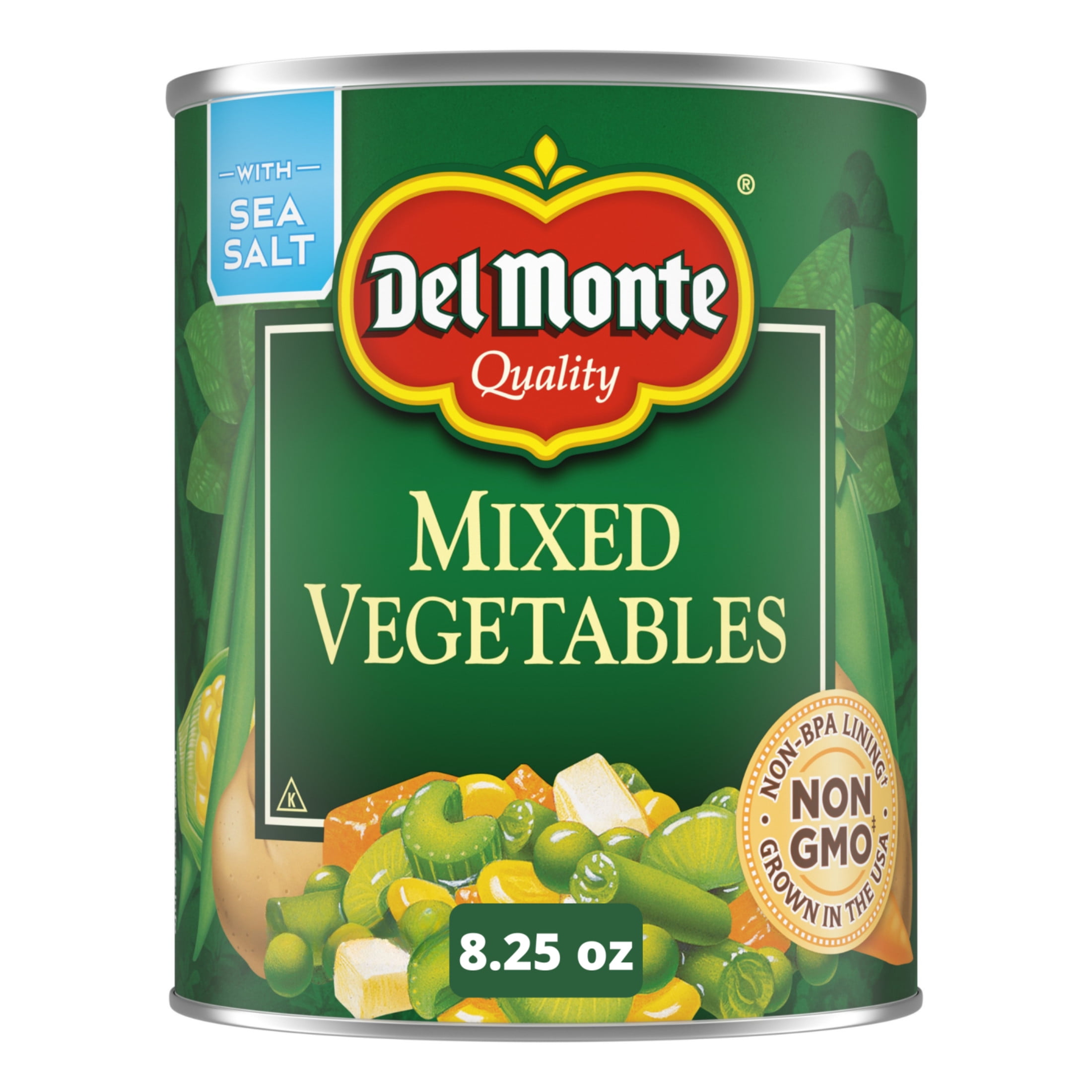 DEL MONTE MIXED VEGETABLES 8.25OZ