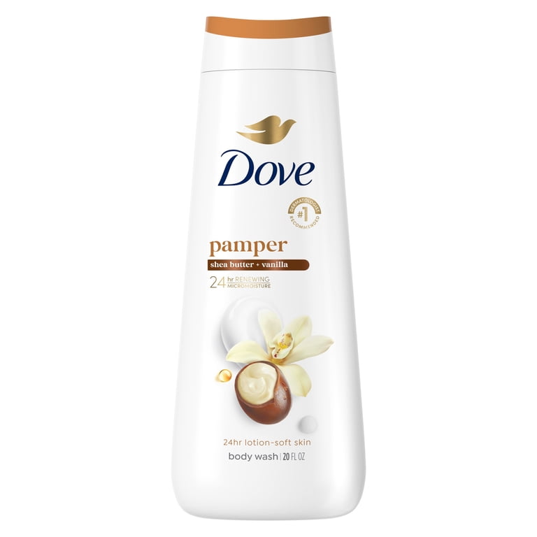 DOVE BODY WASH PAMPERING SHEA BUTTER 22O