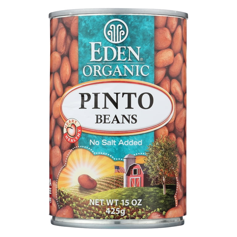 EDEN ORGANIC PINTO BEANS 15OZ