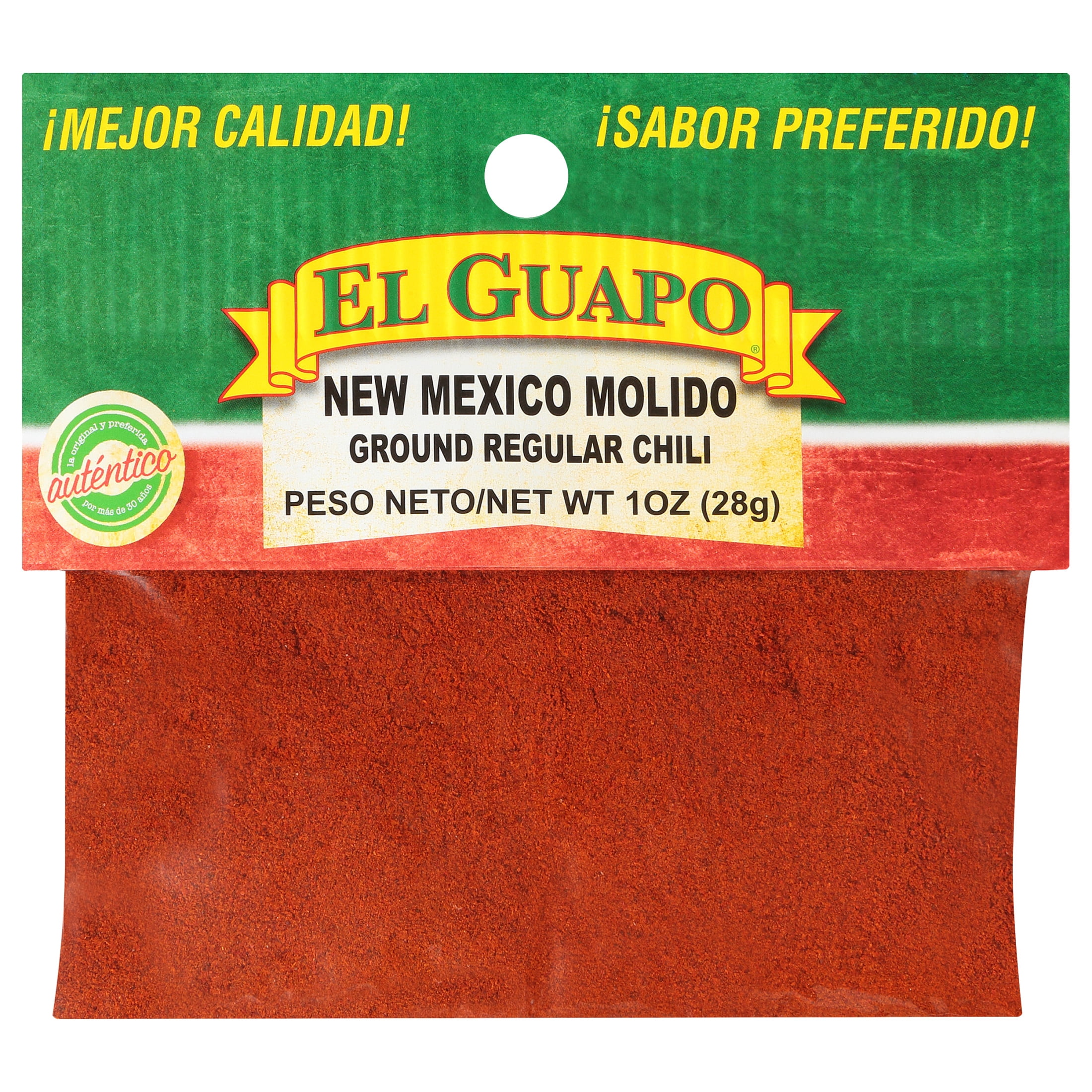 EL MEXICANO GROUND CALIFORNIA CHILE 1OZ
