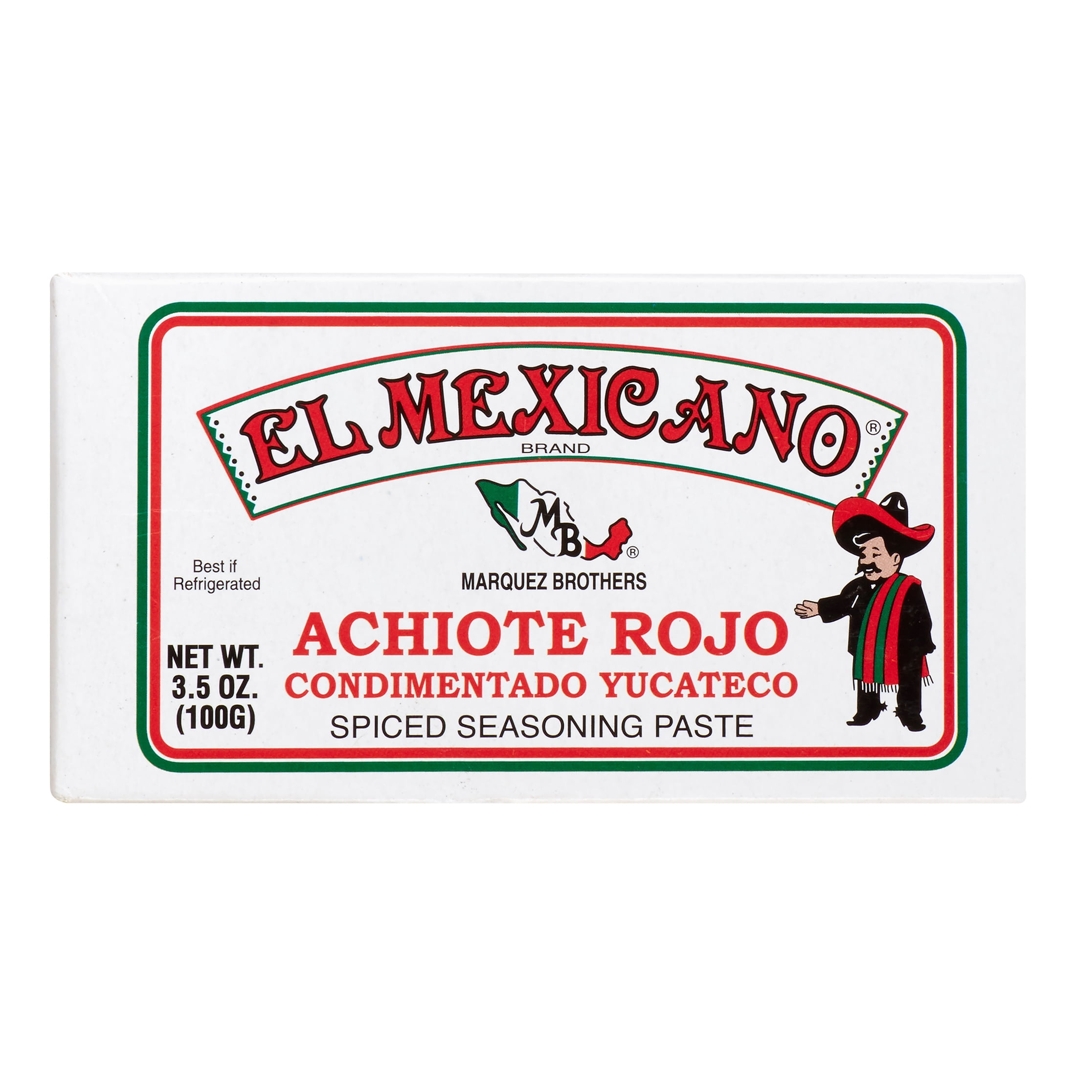 EL MEXICANO ACHIOTE ROJO 3.5OZ