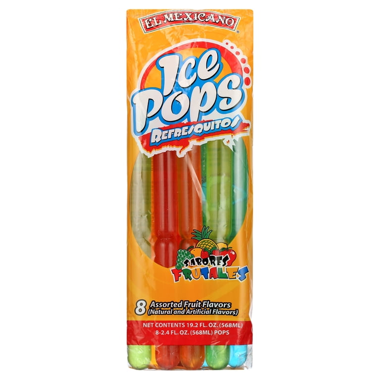 EL MEXICANO ICE POPS 8P