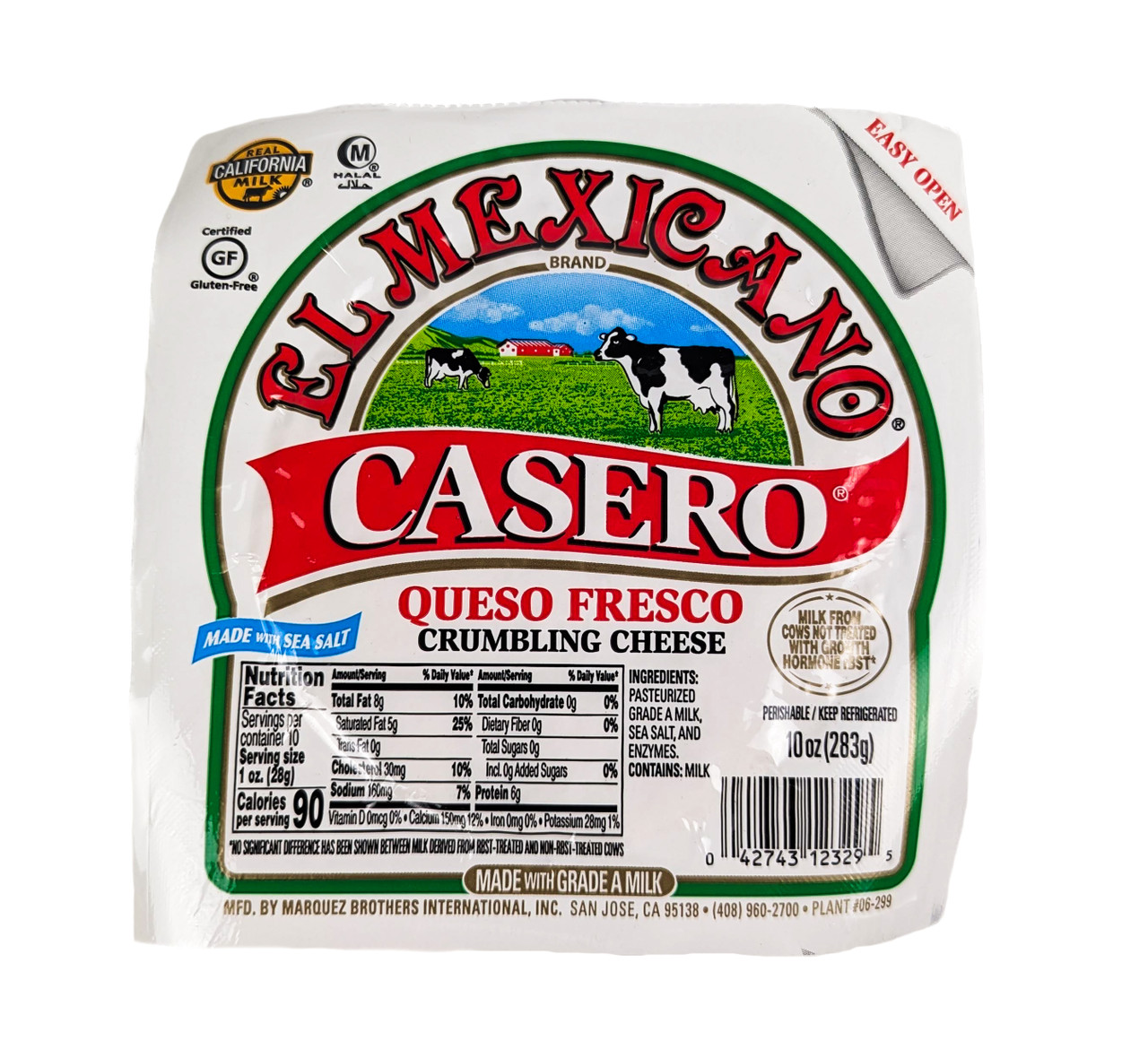 EL MEXICANO CASERO QUESO FRESCO 10OZ