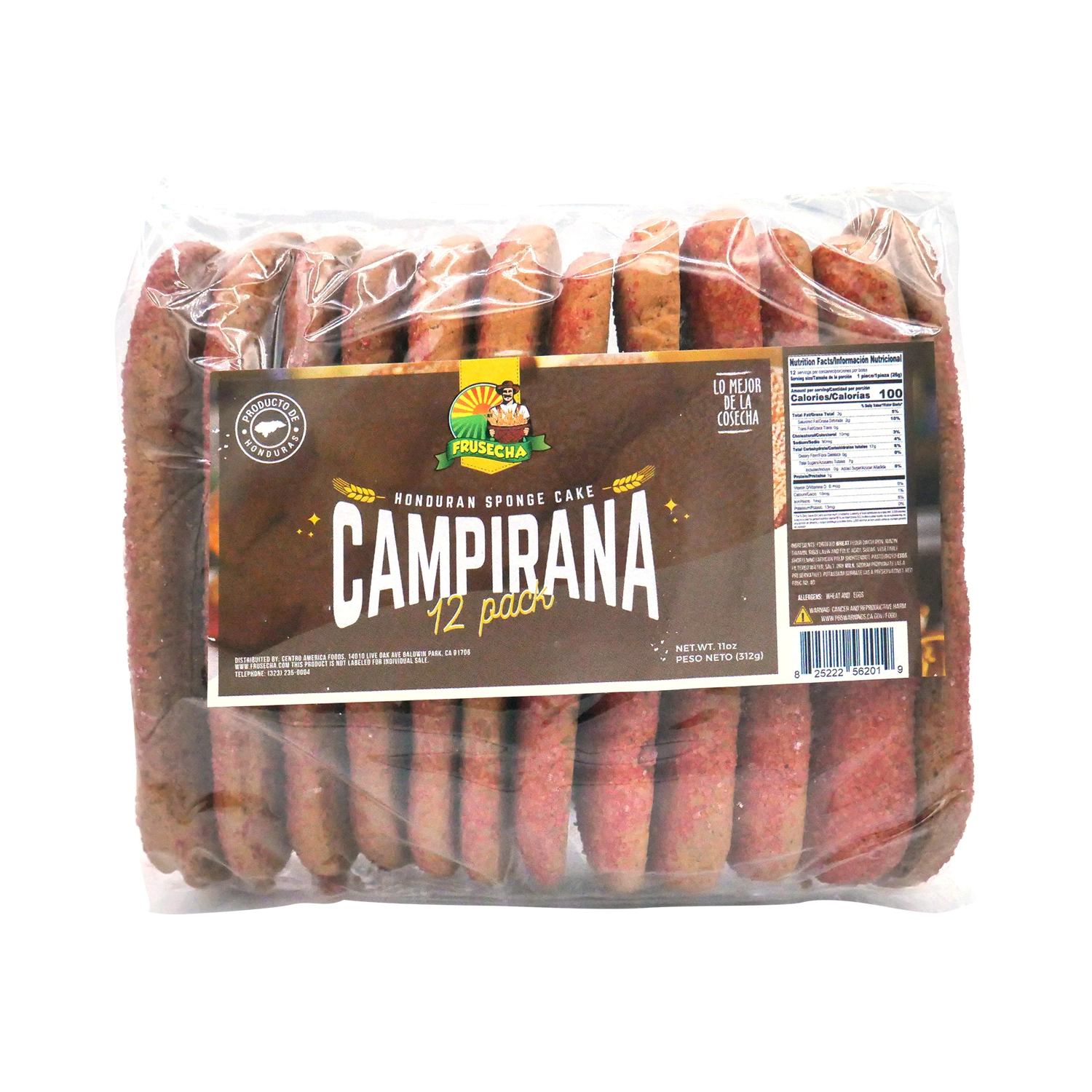FRUSECHA CAMPIRANA COOKIES 11OZ