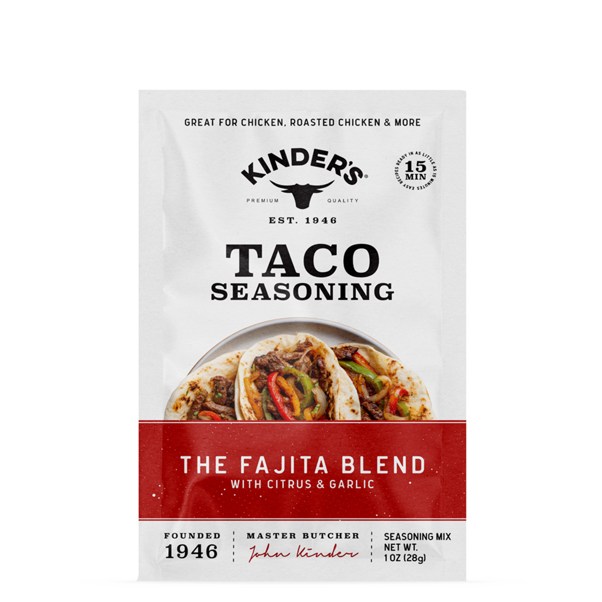 KINDERS SEASONING MEXICAN THE FAJITA BLE