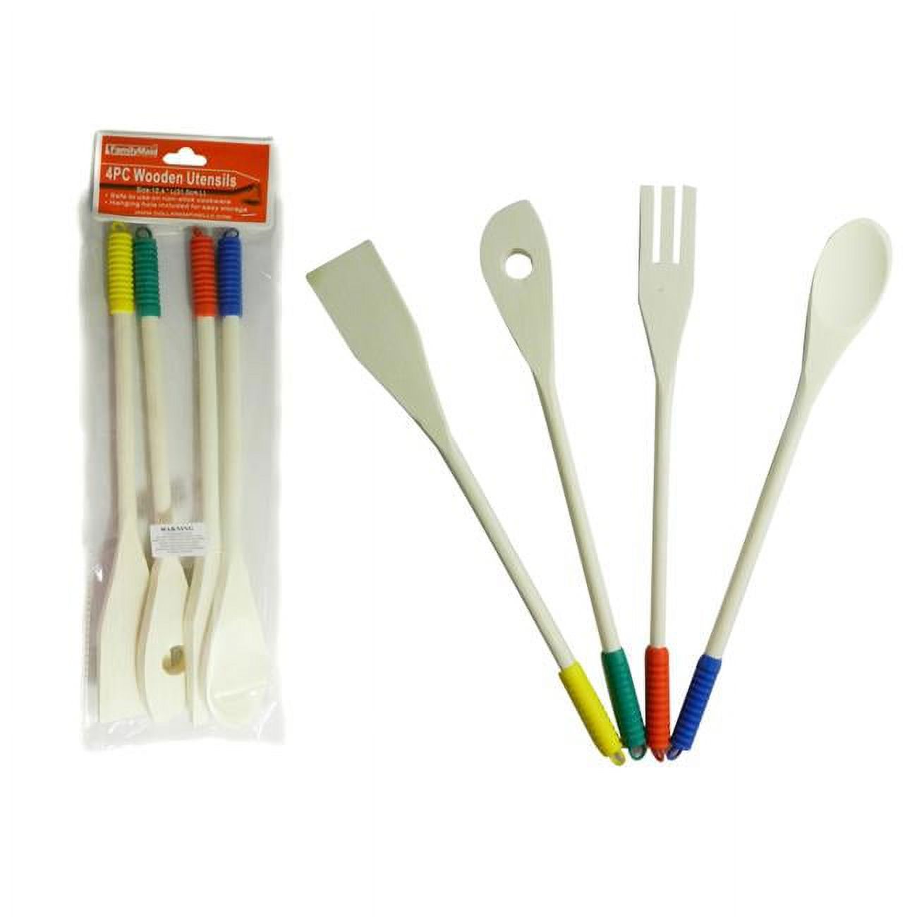 FAMILY MAID WOODEN UTENSIL 4PC