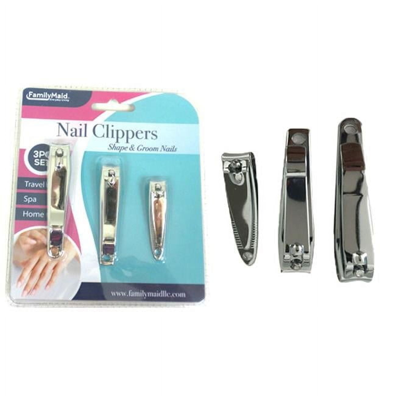 FAMILY MAID NAIL CLIPPERS 3PC