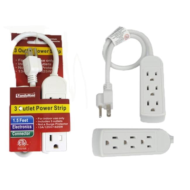 FAMILY MAID POWER STRIP 3 OUTLET
