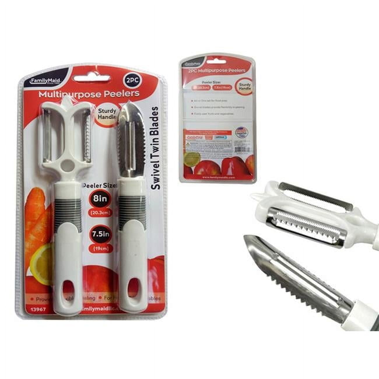 FAMILY MAID VEGETABLE PEELER WITH GRATER