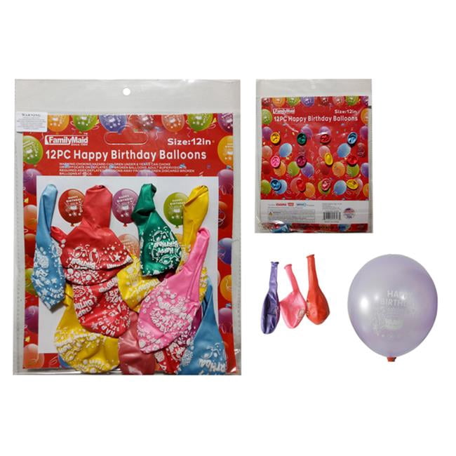FAMILY MAID PARTY BALLOONS 7 C