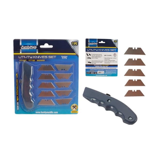 FAMILY MAID UTILITY KNIFE SET 11PC