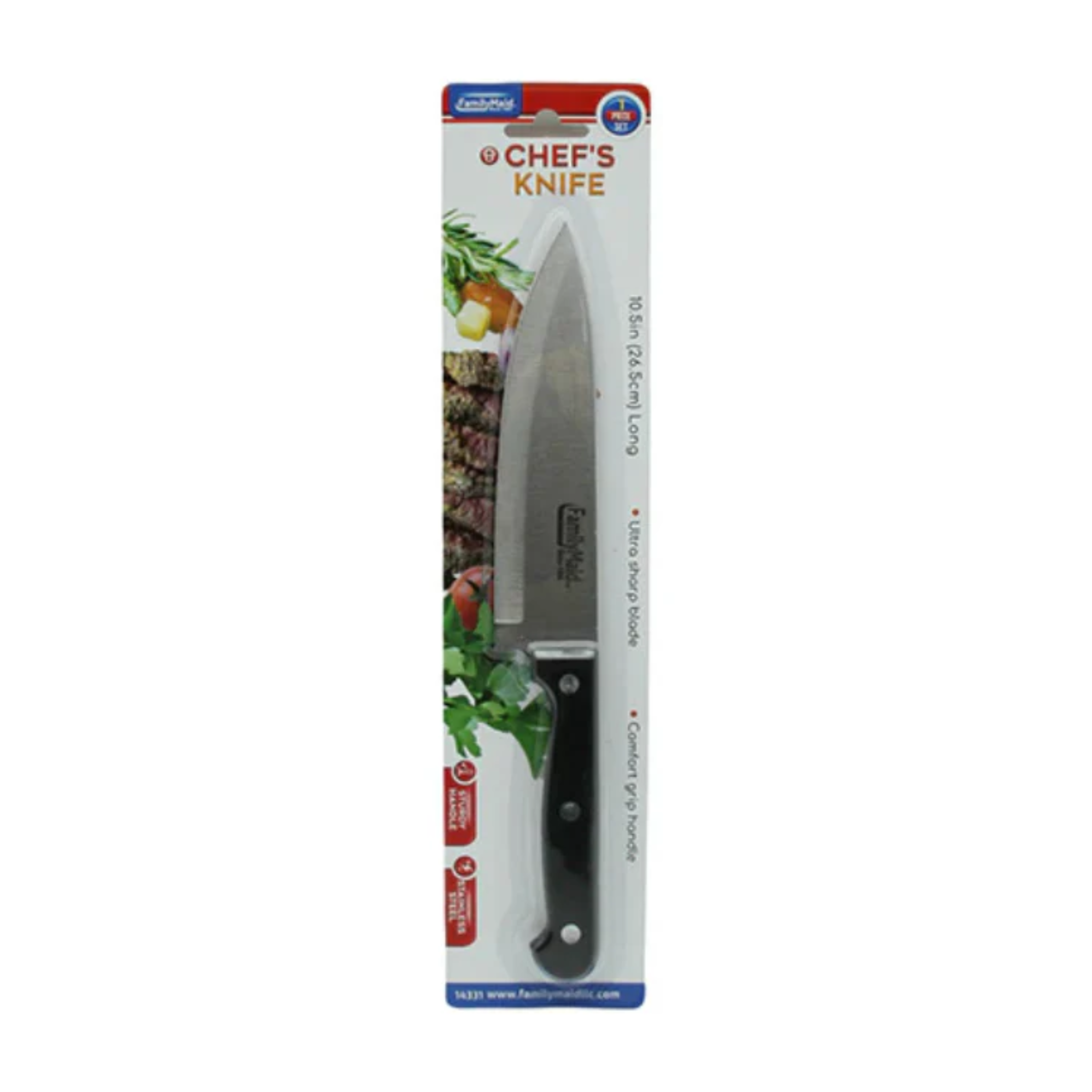FAMILY MAID CHEFS KNIFE WITH COVER