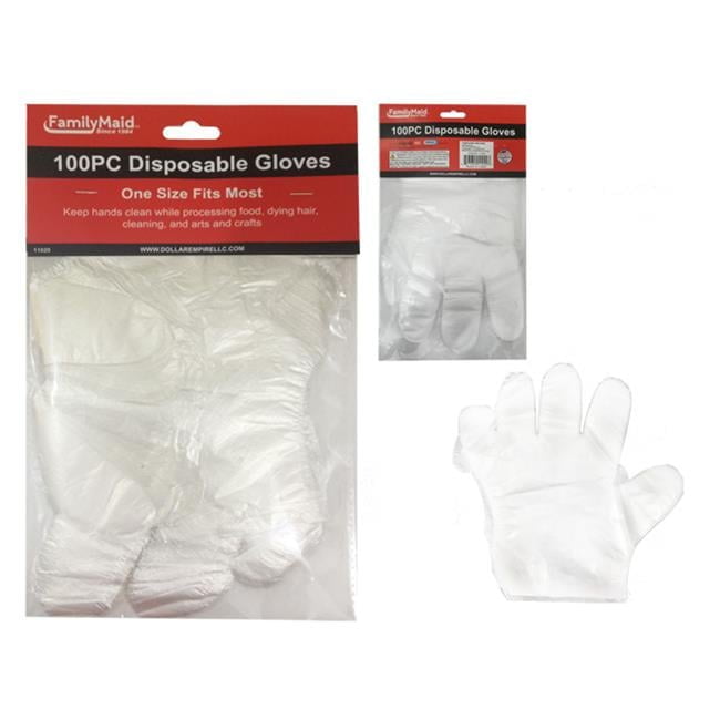 FAMILY MAID DISPOSABLE GLOVES 100P