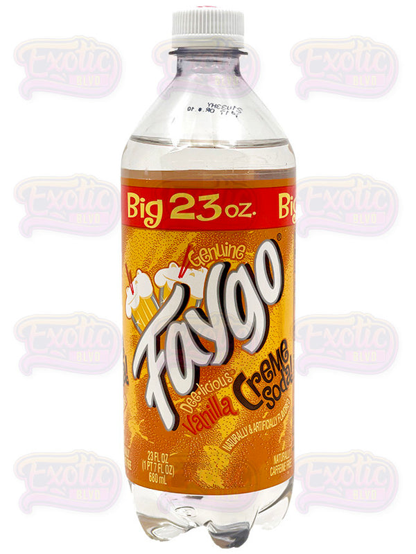 FAYGO CREME SODA 23OZ