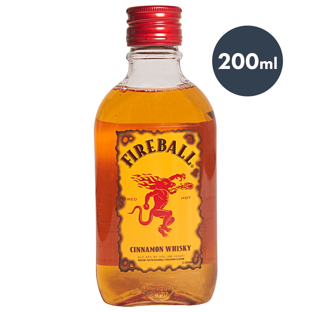 FIREBALL CINNAMON WHISKY 200ML
