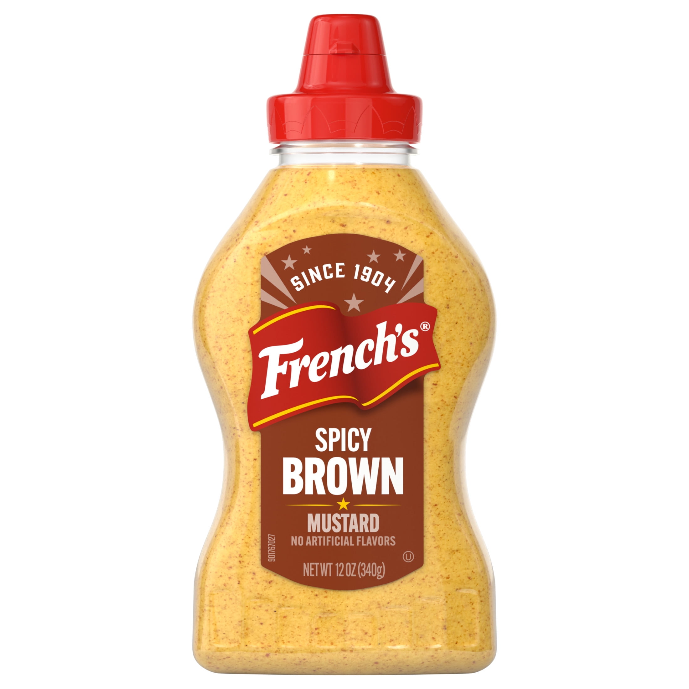 FRENCHS SPICY BROWN MUSTARD 12OZ