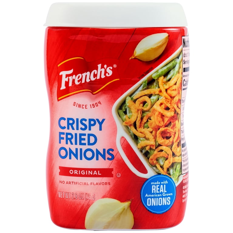 FRENCHS FRIED ONIONS CRISPY 2.8OZ