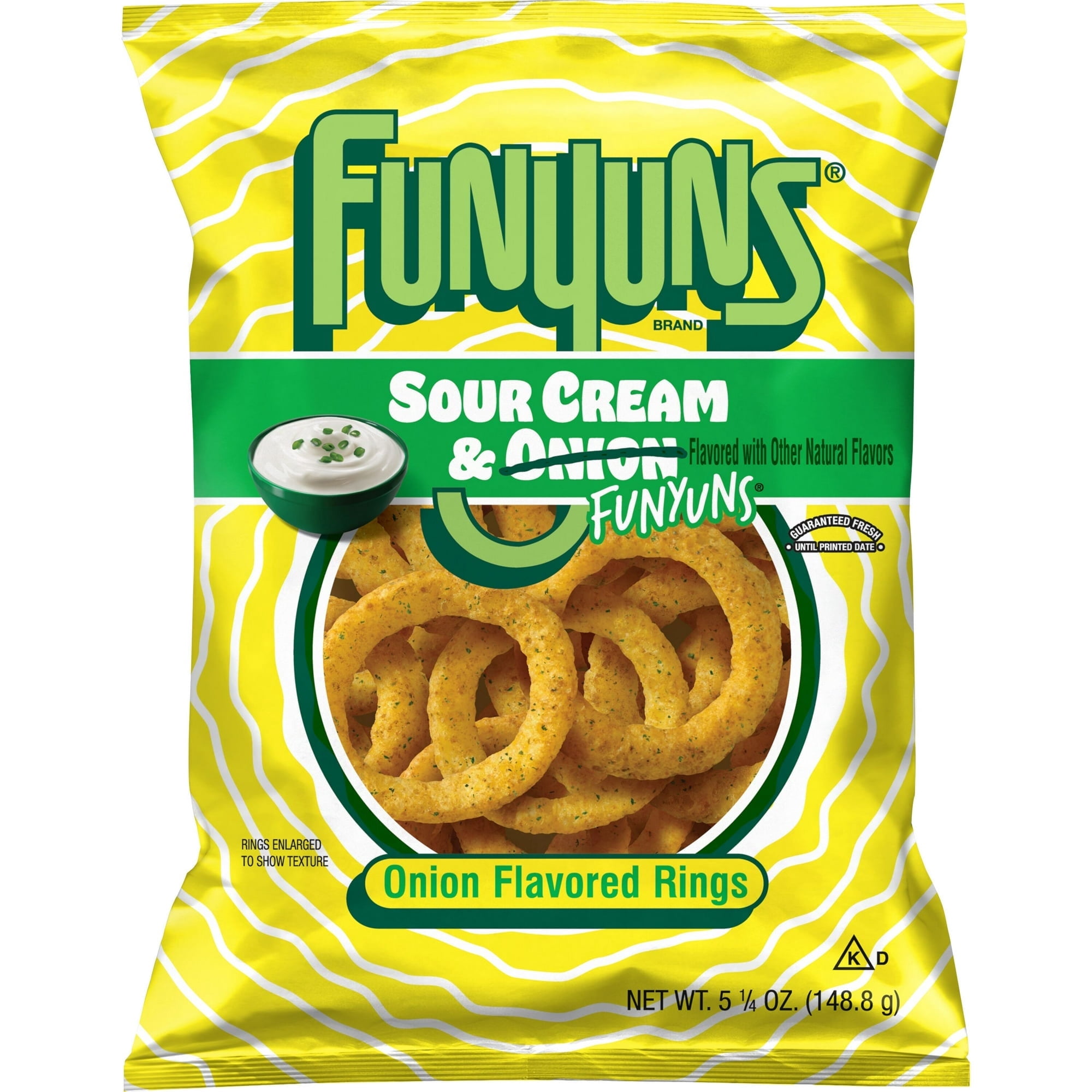 FUNYUNS SOUR CREAM & FUNYUNS 2OZ