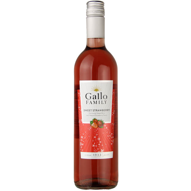 GALLO FAMILY SWEET STRAWBERRY 750ML