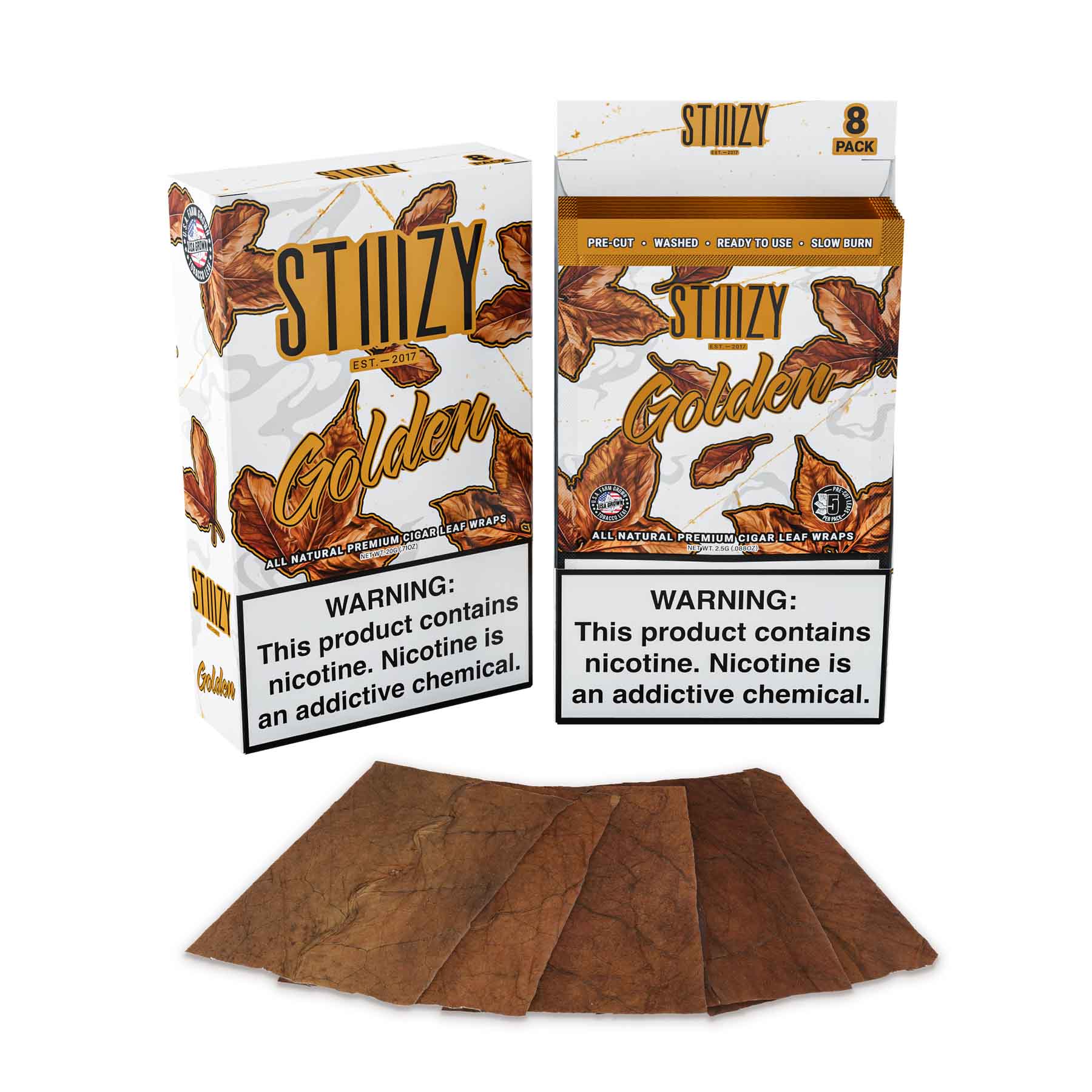 STIIIZY GOLDEN WRAPS 5P