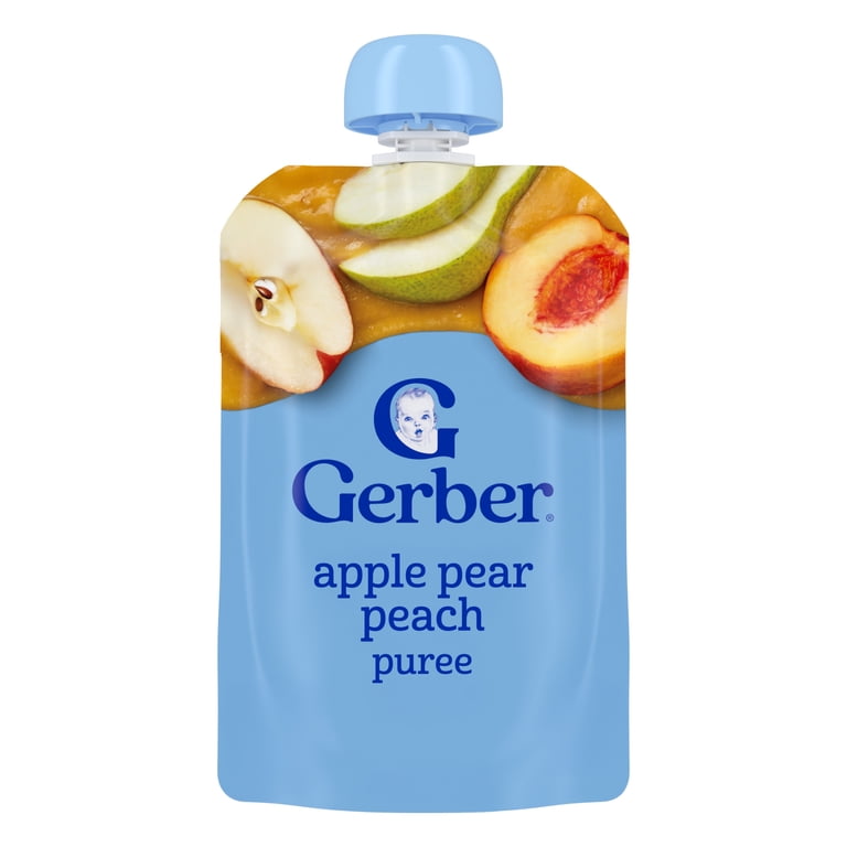 GERBER APPLE PEAR PEACH