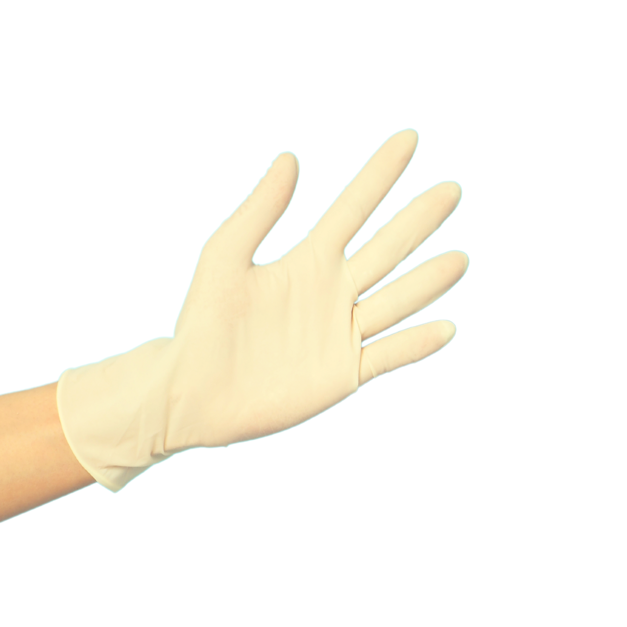 CLEAN WORLD LATEX GLOVES LARGE 100P