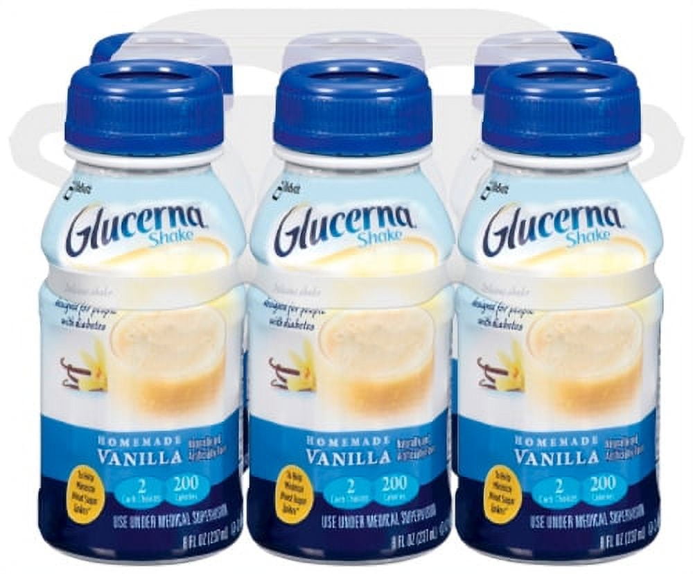 GLUCERNA HOMEMADE VANILLA 8OZ