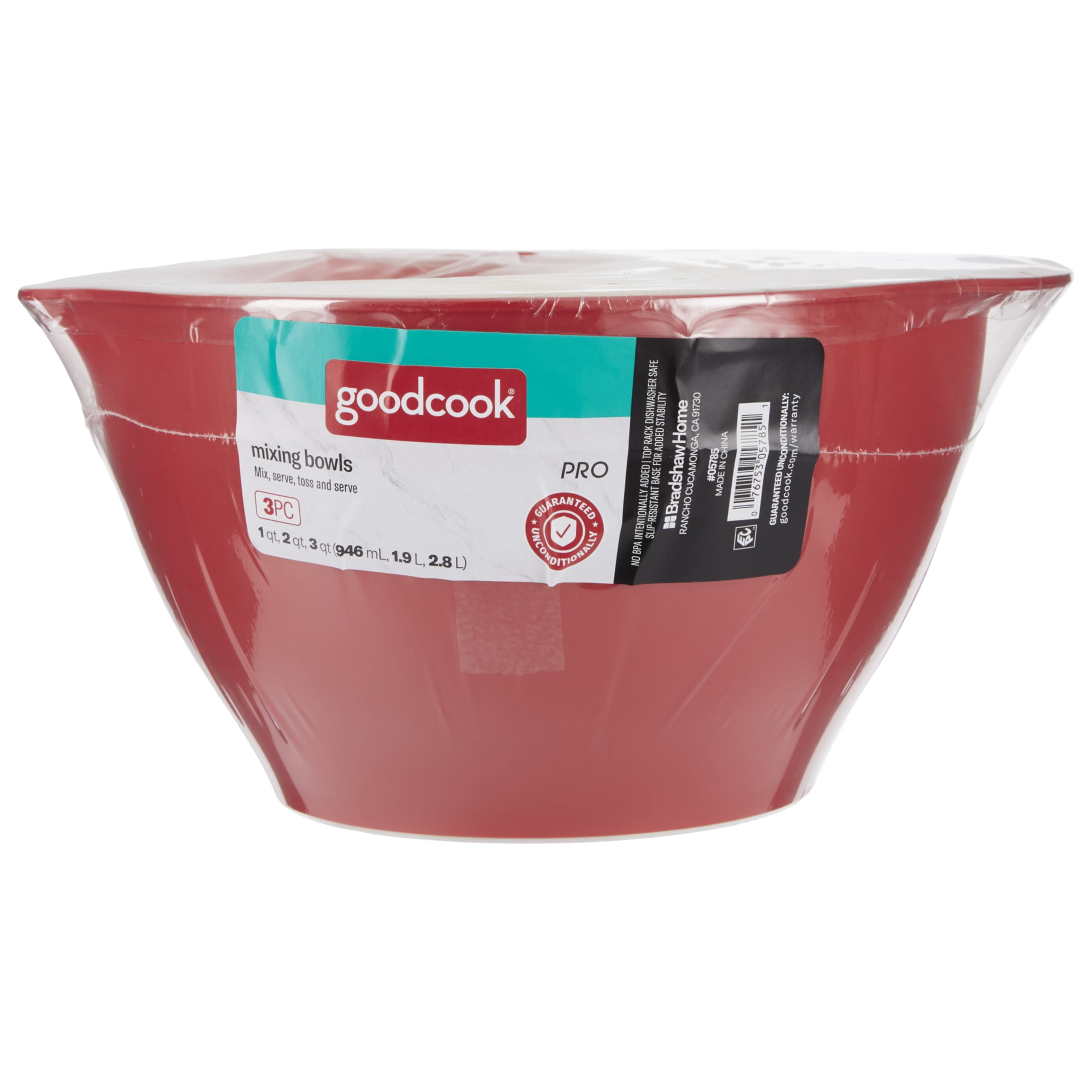 GOODCOOK MIXING BOWLS 3PC