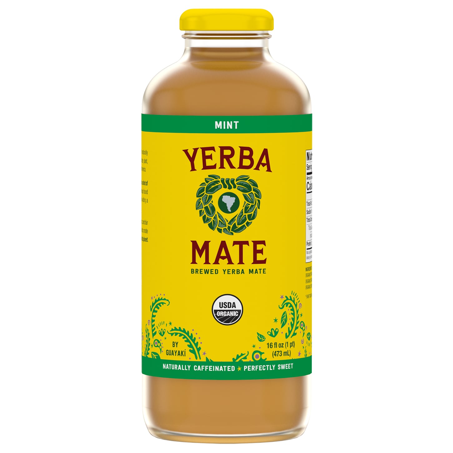 GUAYAKI YERBA MATE MINT 16OZ