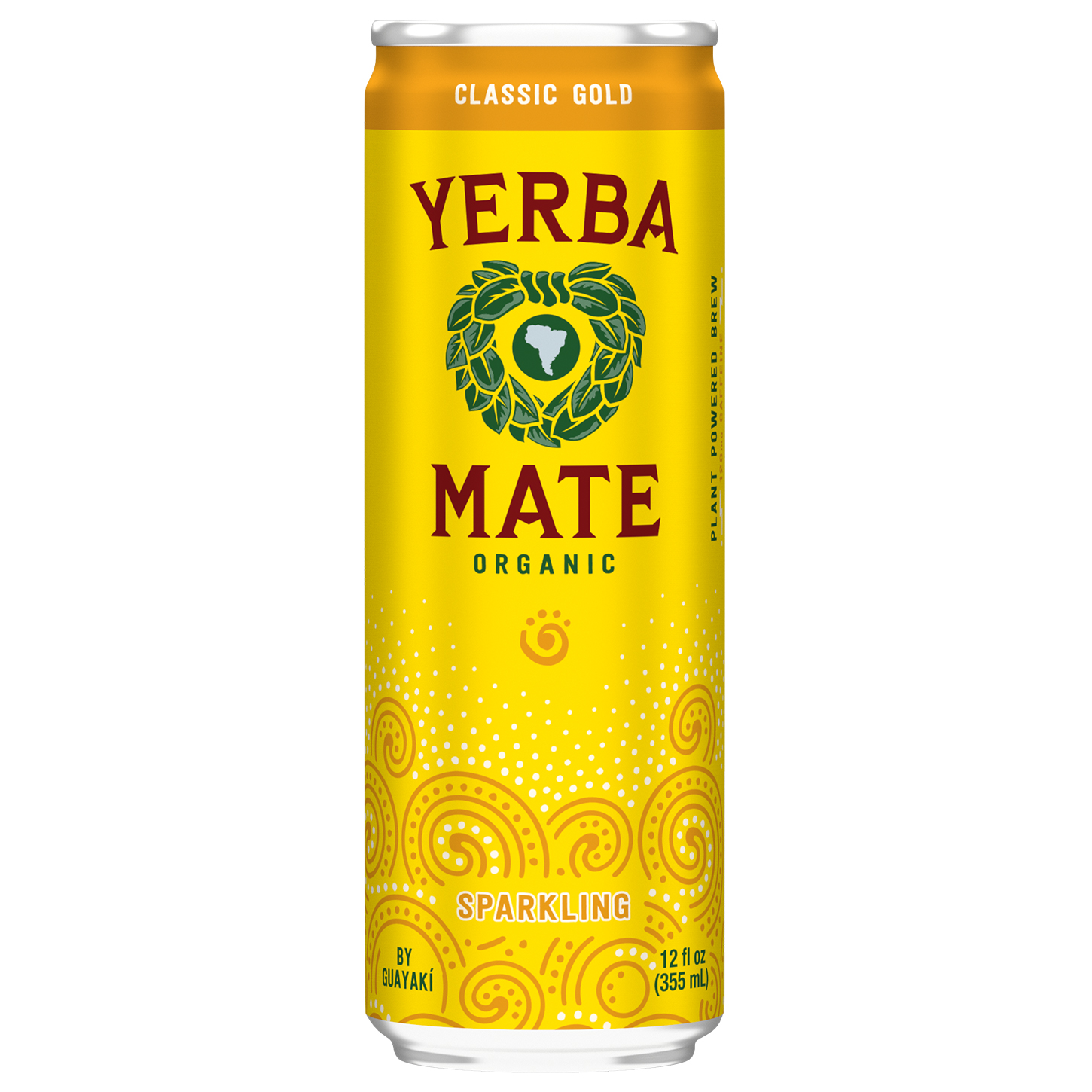 GUAYAKI YERBA MATE SPARKLING CLASSIC GOLD 12OZ