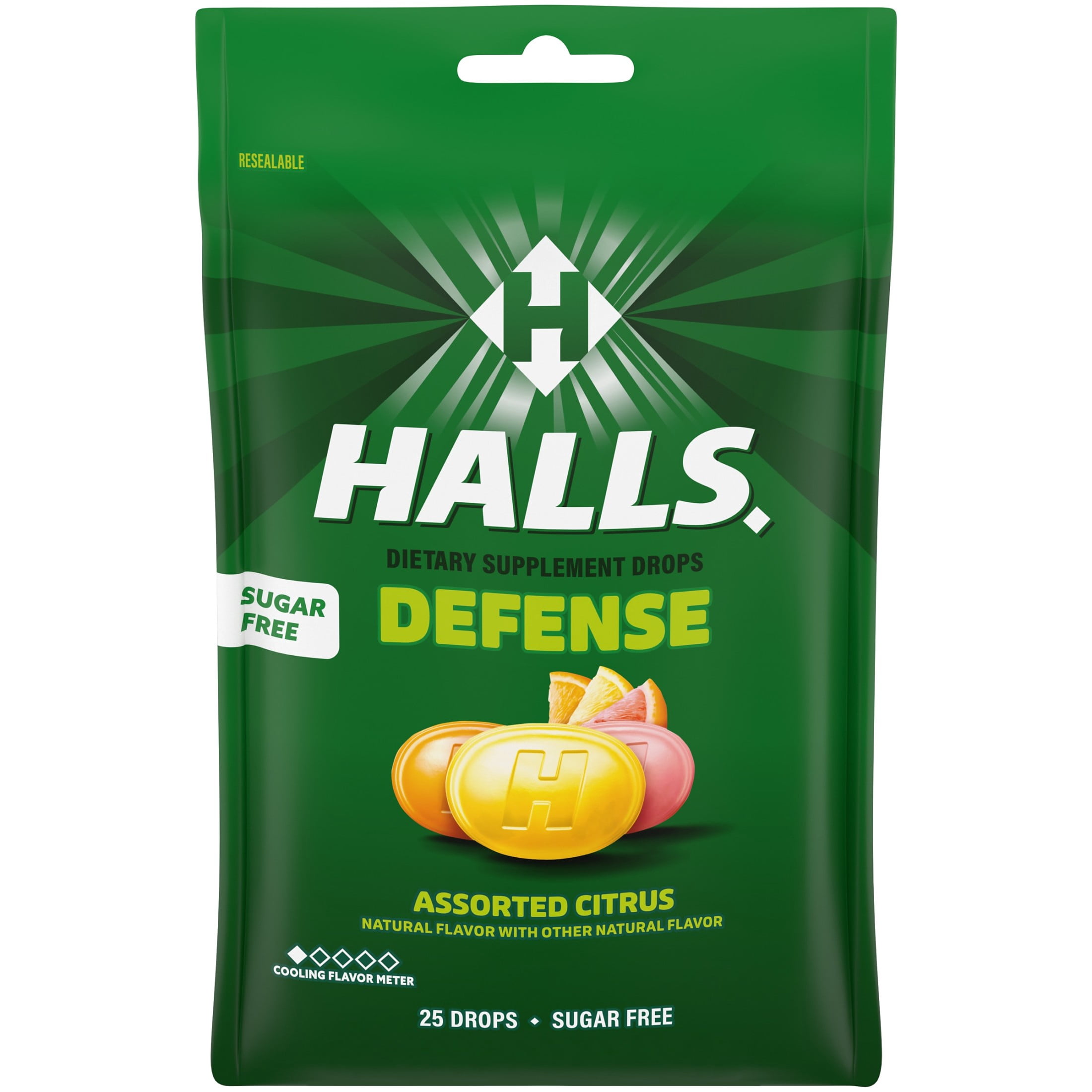 HALLS DEFENSE ASSORTED CITRUS 9P